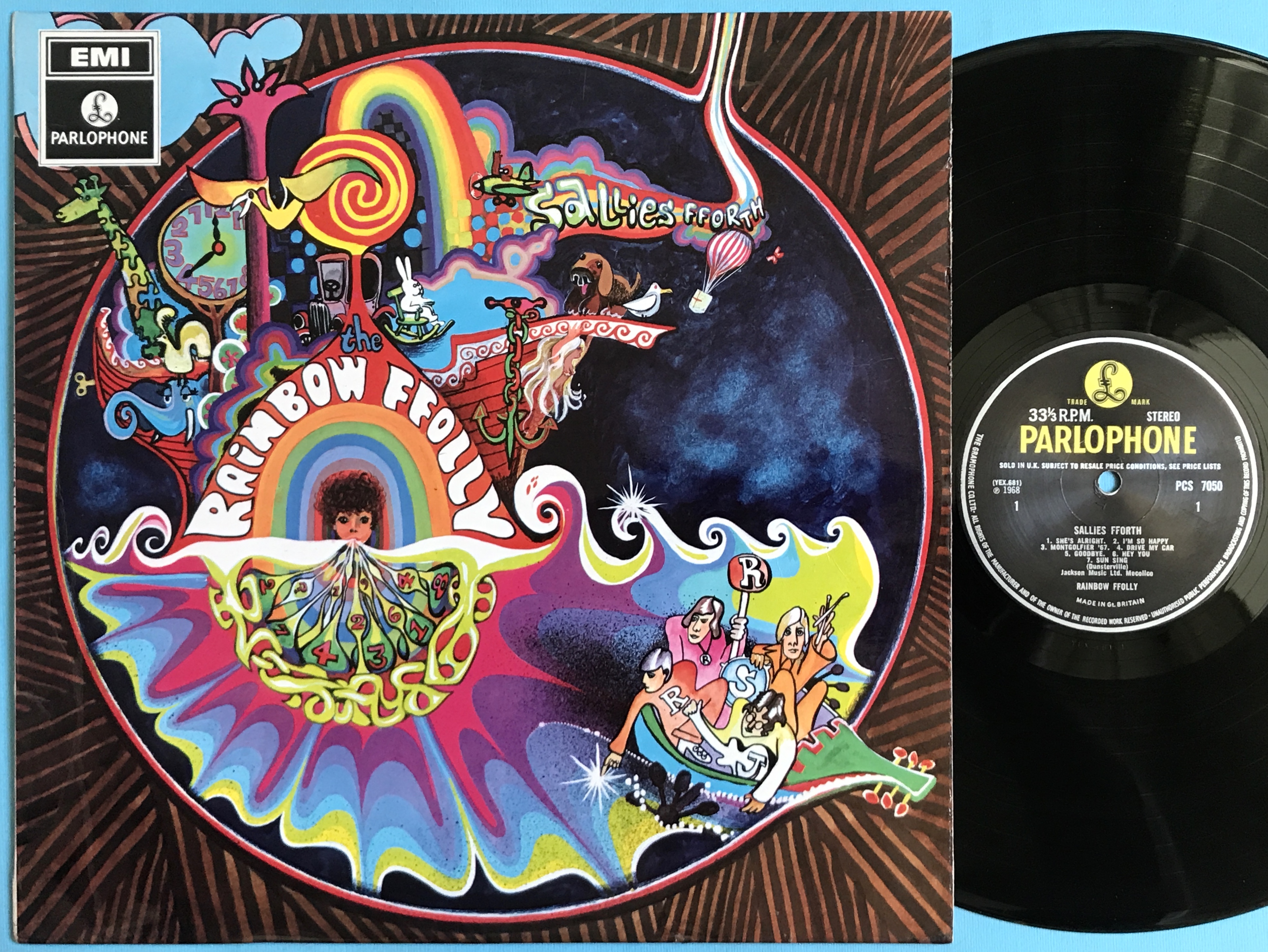 RAINBOW FFOLLY - Sallies fforth UK-orig LP 1968