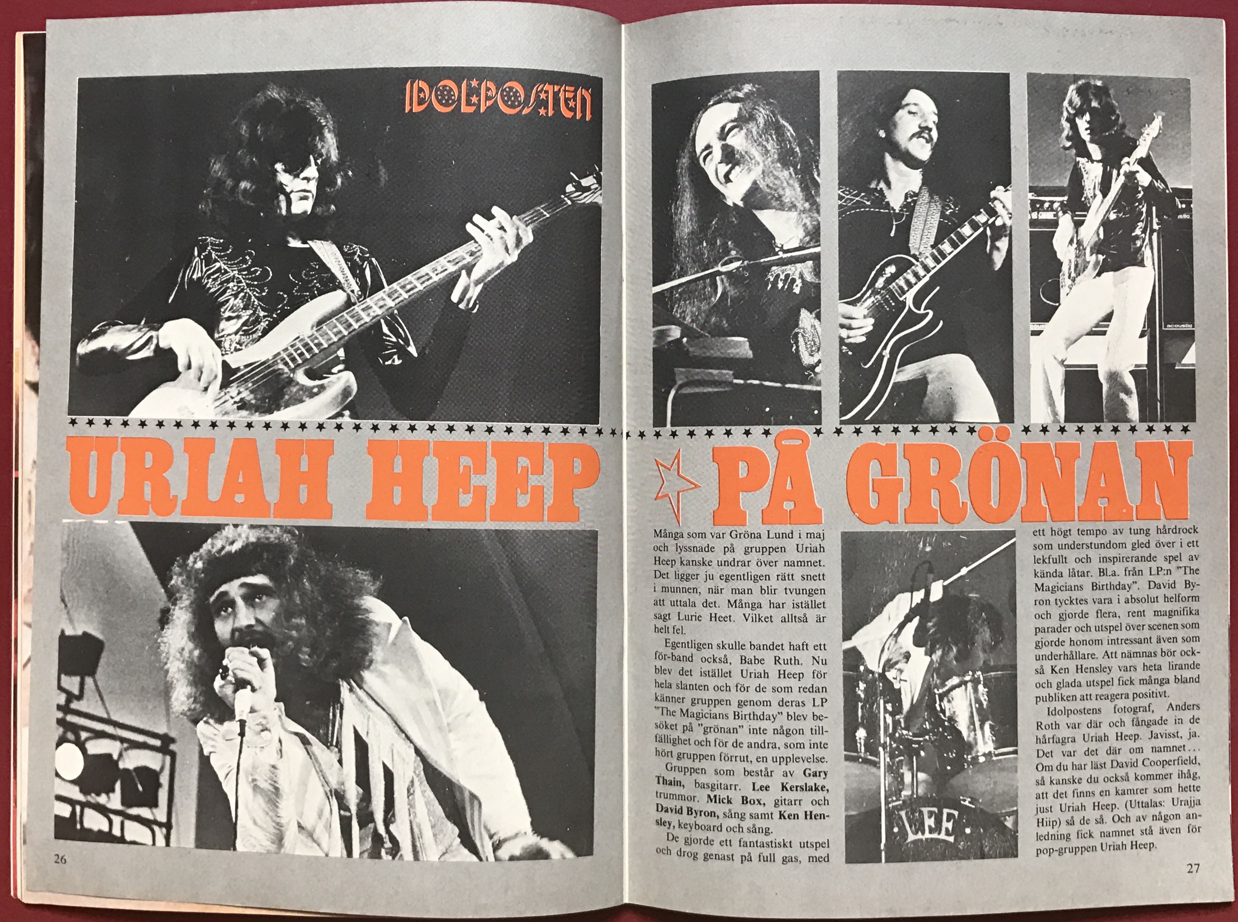 IDOLPOSTEN - No 6-7 1974 - 5