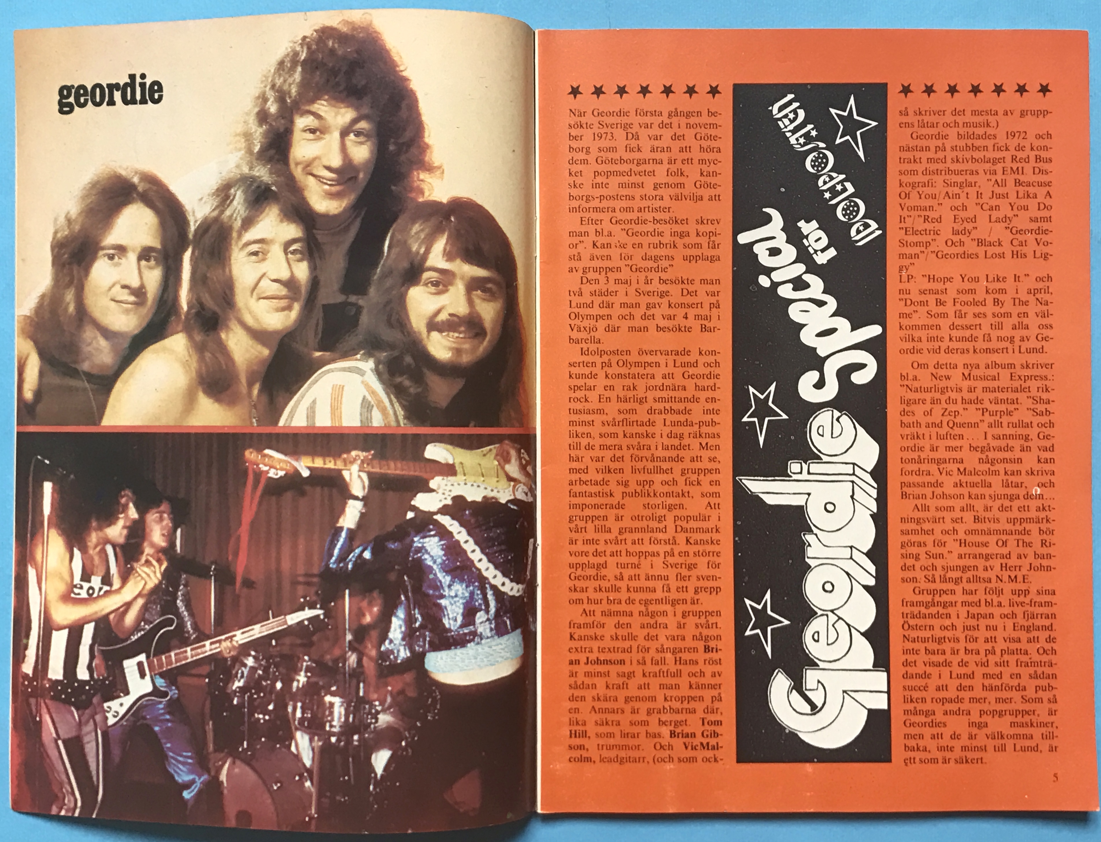 IDOLPOSTEN - No 6-7 1974 - 2