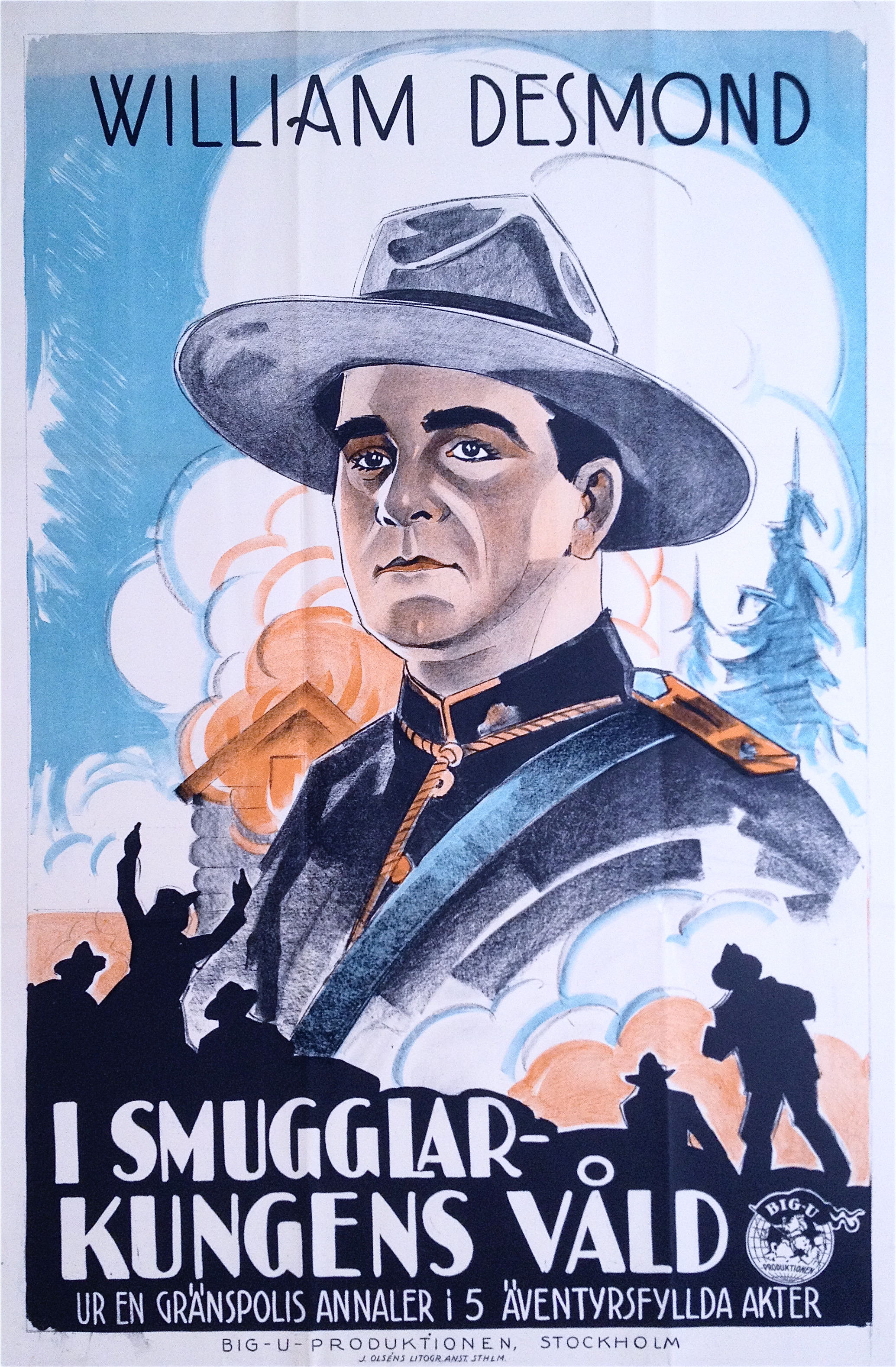 I SMUGGLARKUNGENS VÅLD (ca 1925)