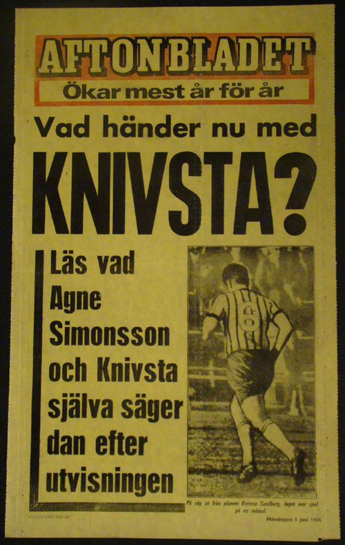 AFTONBLADET LÖPSEDEL (KNIVSTA ?)