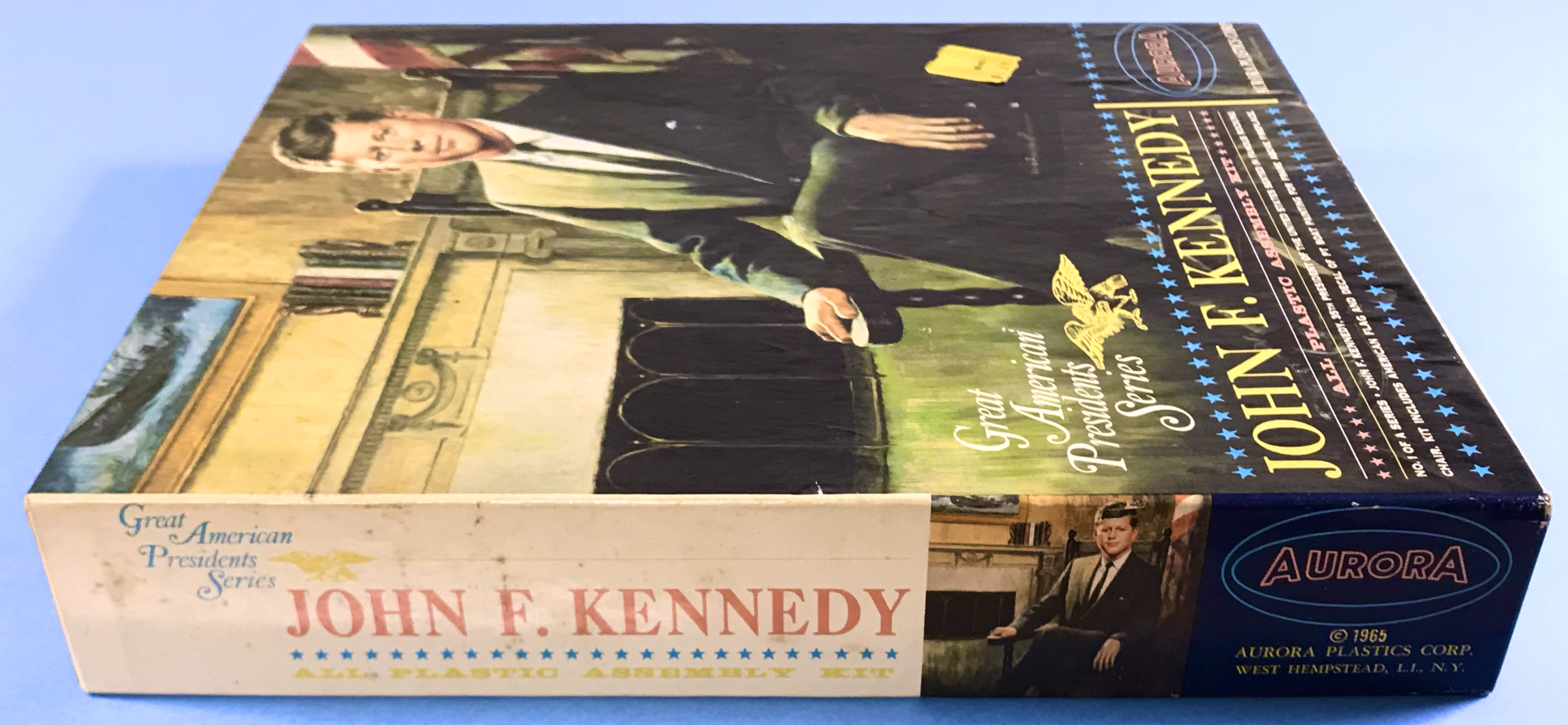 JOHN F. KENNEDY JFK - AURORA plastic assembly kit 1965 - 3