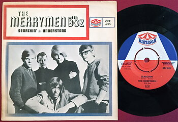 MERRYMEN with BOZ - Searchin / Understand Swe PS 1965