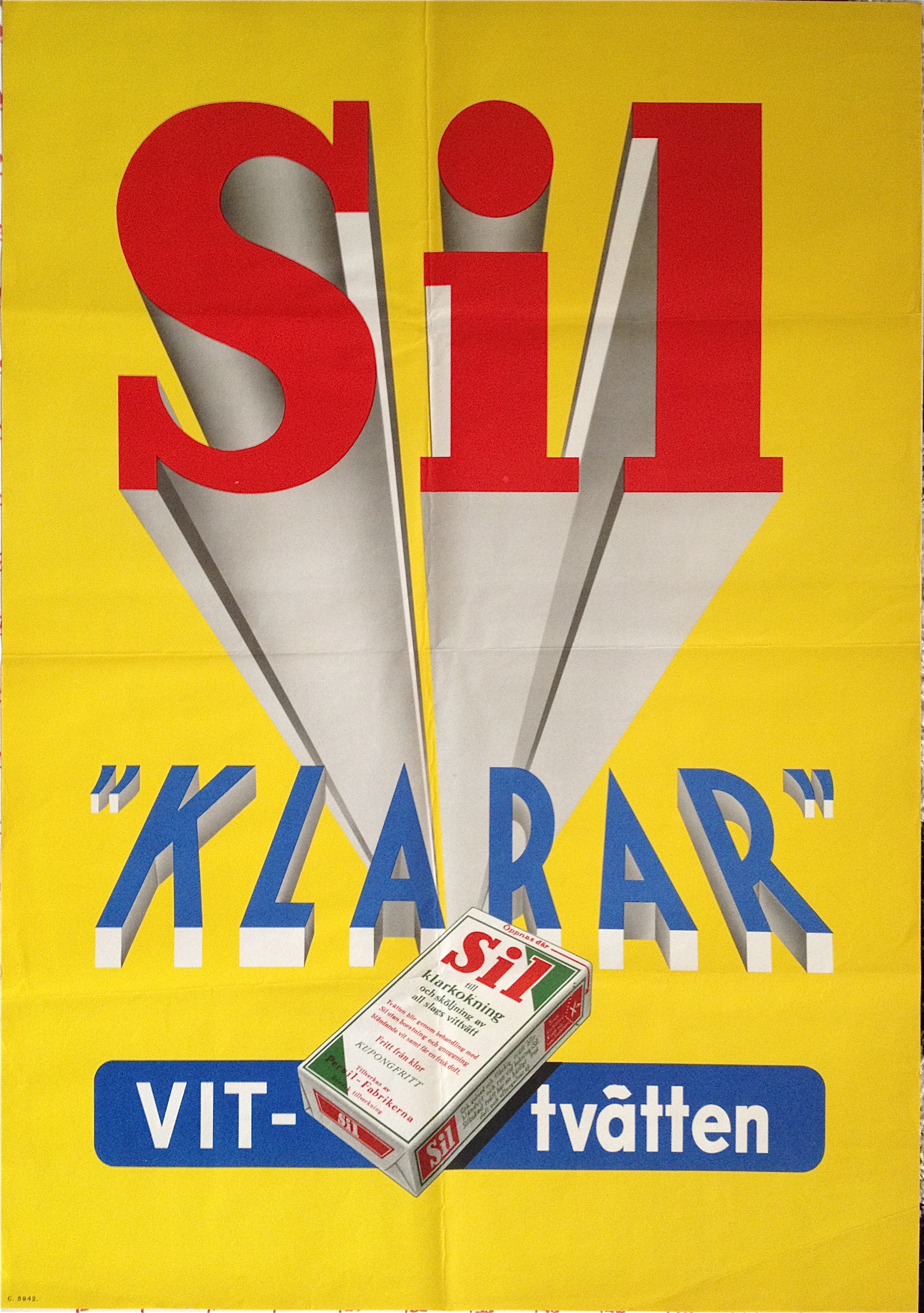 SIL - Klarar vittvätten (ca 1935-1940)