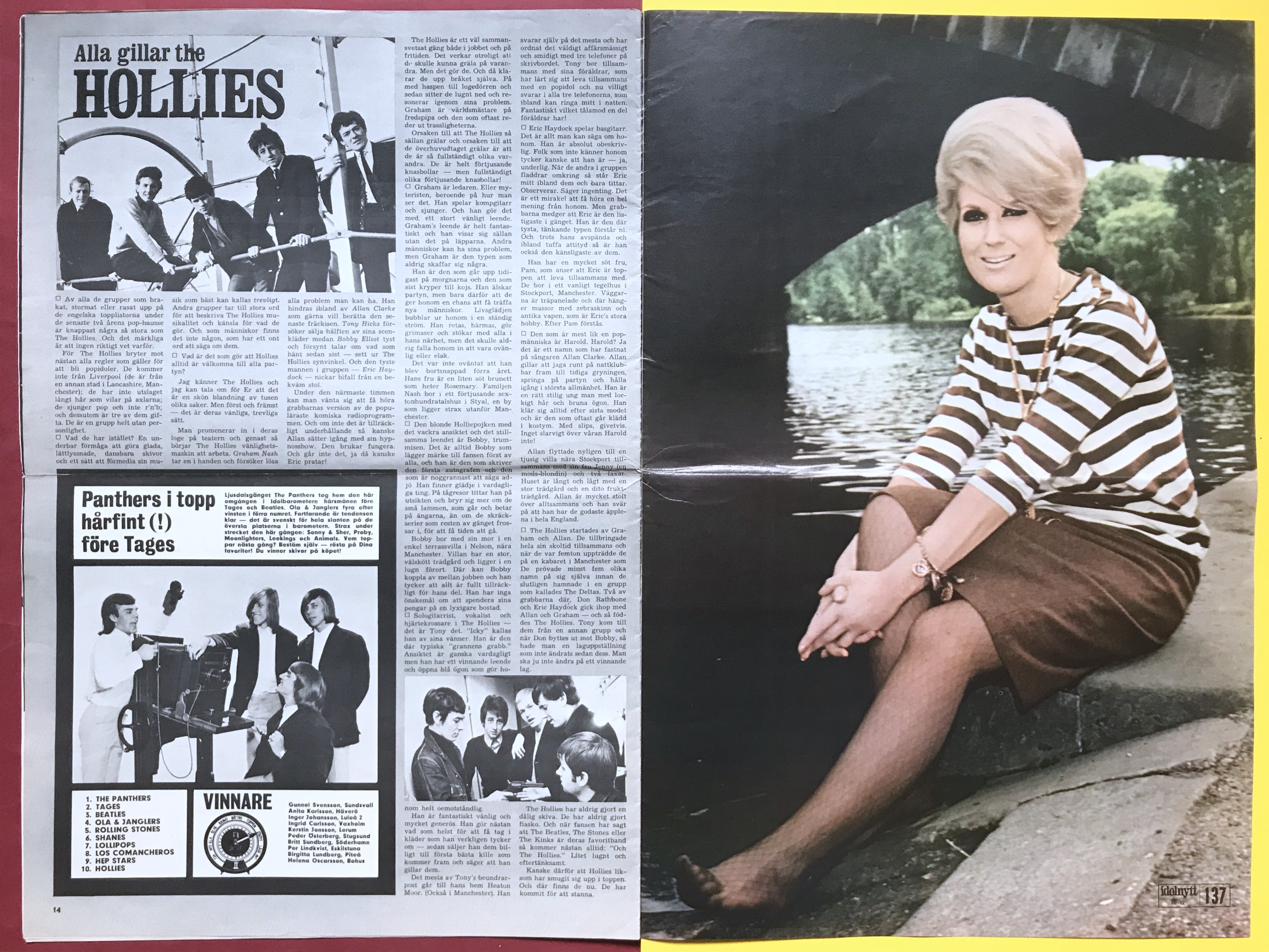 IDOLNYTT - No 15 1965 DONOVAN cover - 7