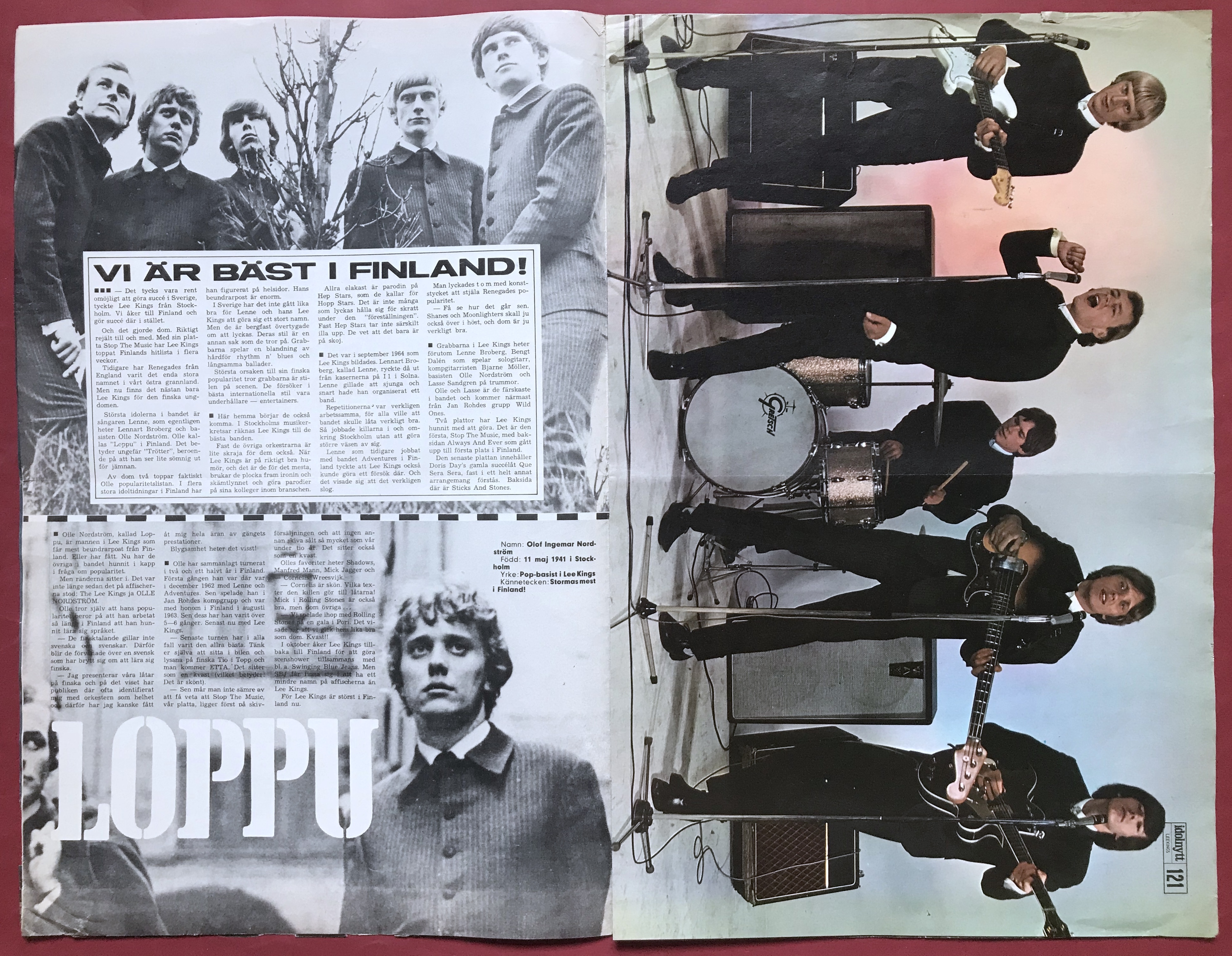 IDOLNYTT - No 15 1965 DONOVAN cover - 5