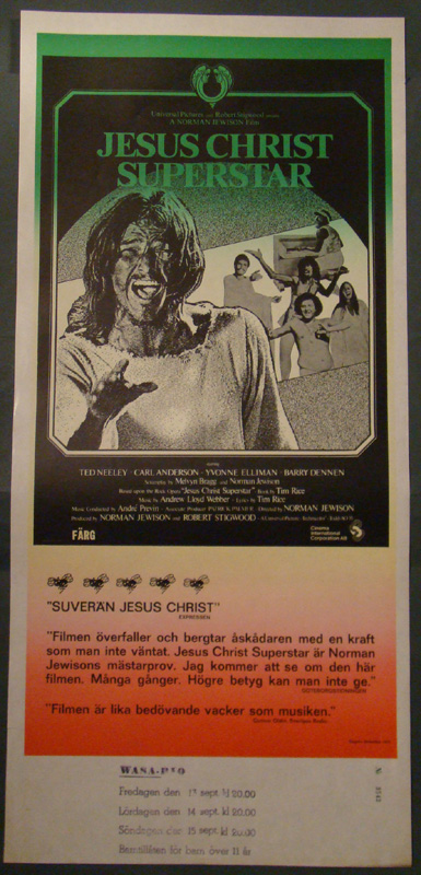 JESUS CHRIST SUPERSTAR (1973)