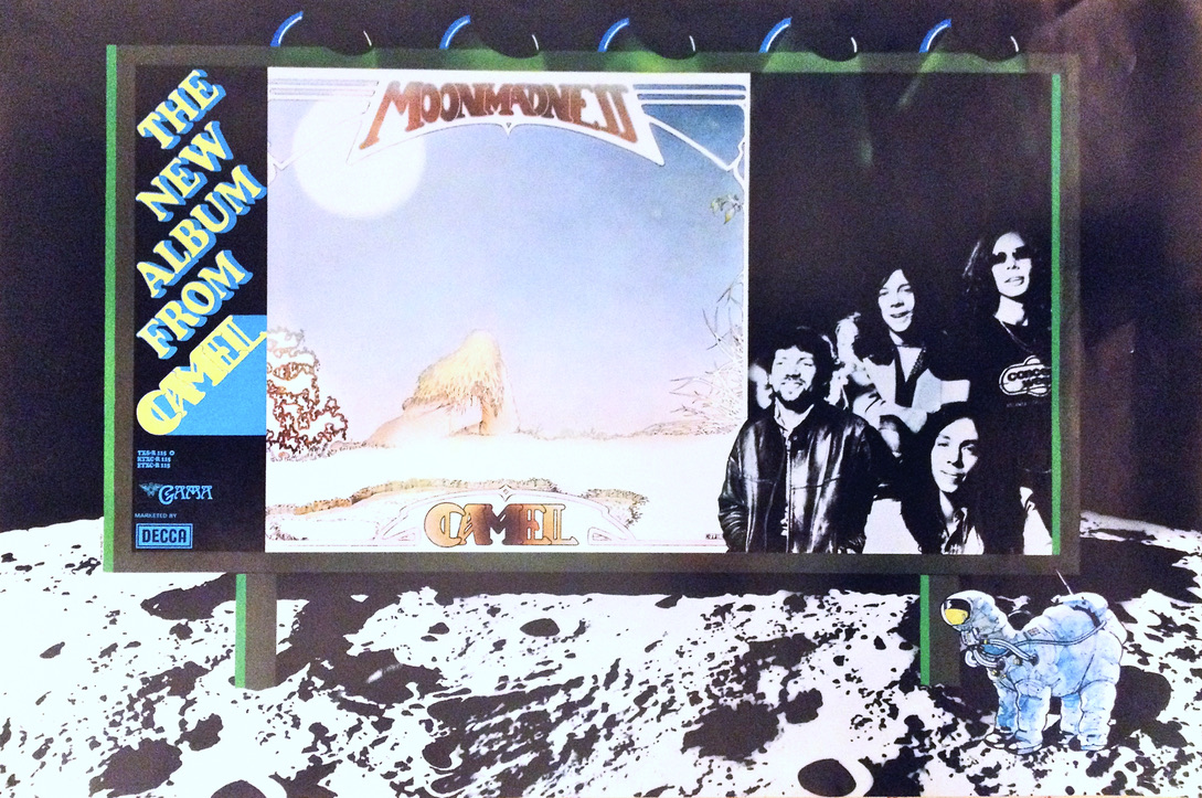 CAMEL (1976) "Moonmadness" - Promo poster