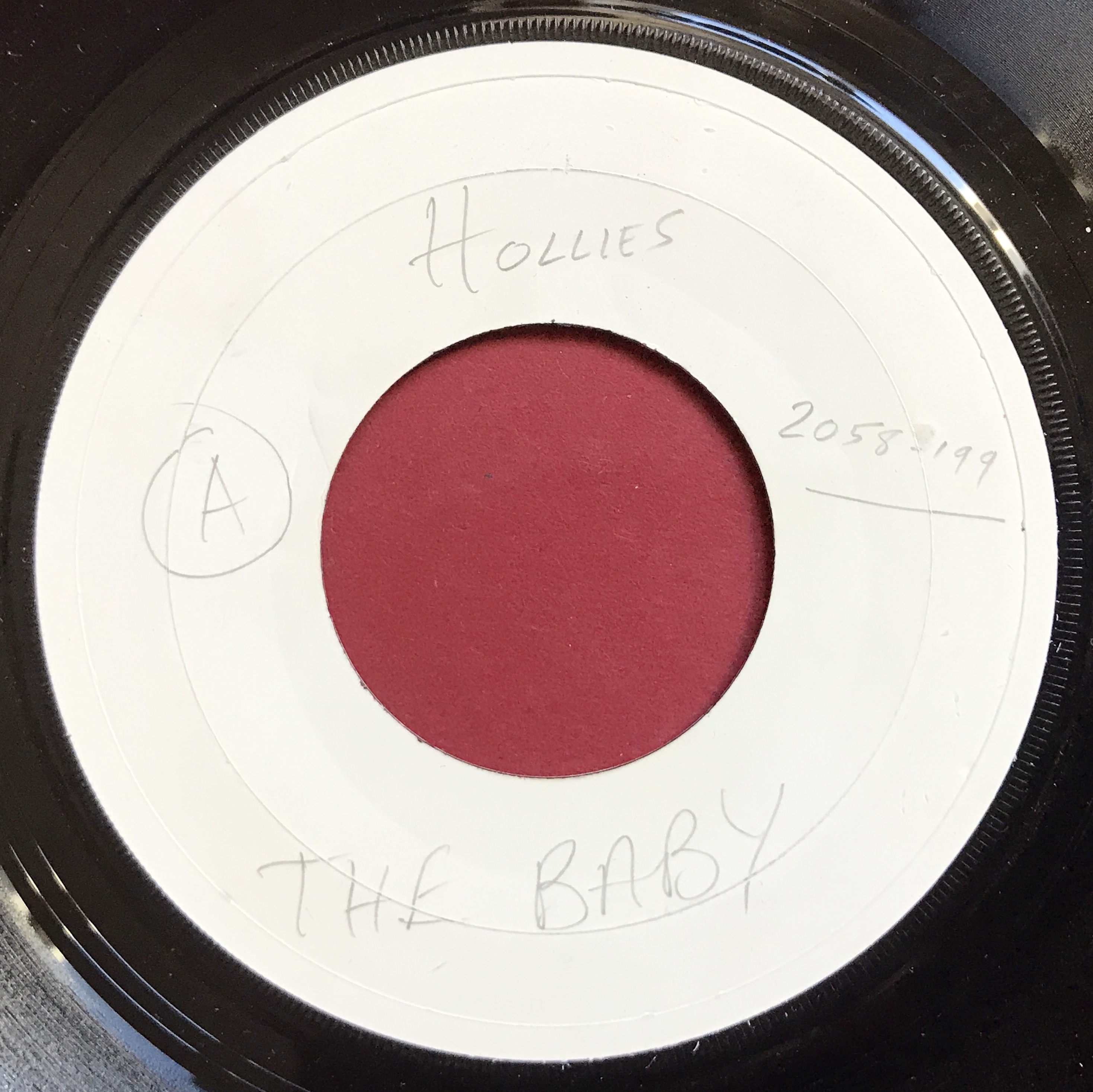 HOLLIES - The baby / Oh granny UK-orig TESTPRESS 45 1972 - 2
