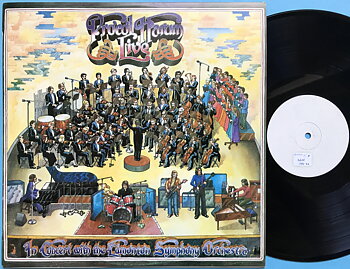 PROCOL HARUM - Live - In concert with the London Symphony Orchestra Swe-orig  TEST PRESSING LP 1972