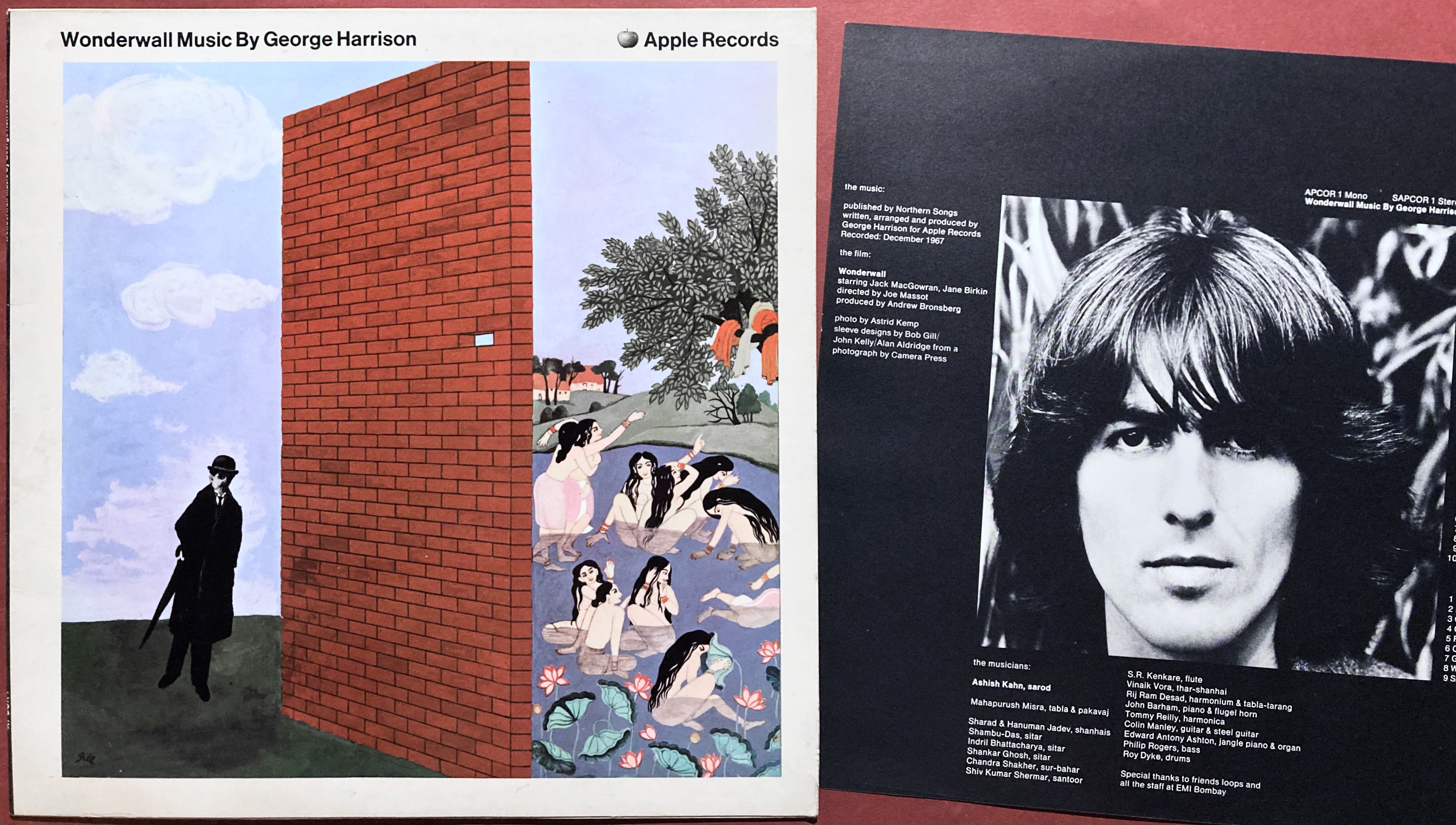 GEORGE HARRISON - Wonderwall music UK-orig LP 1968