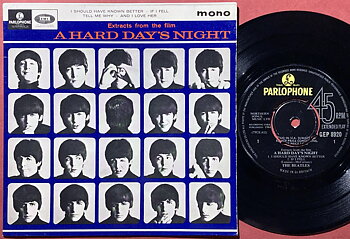BEATLES - A hard day´s night UK-orig EP 1964