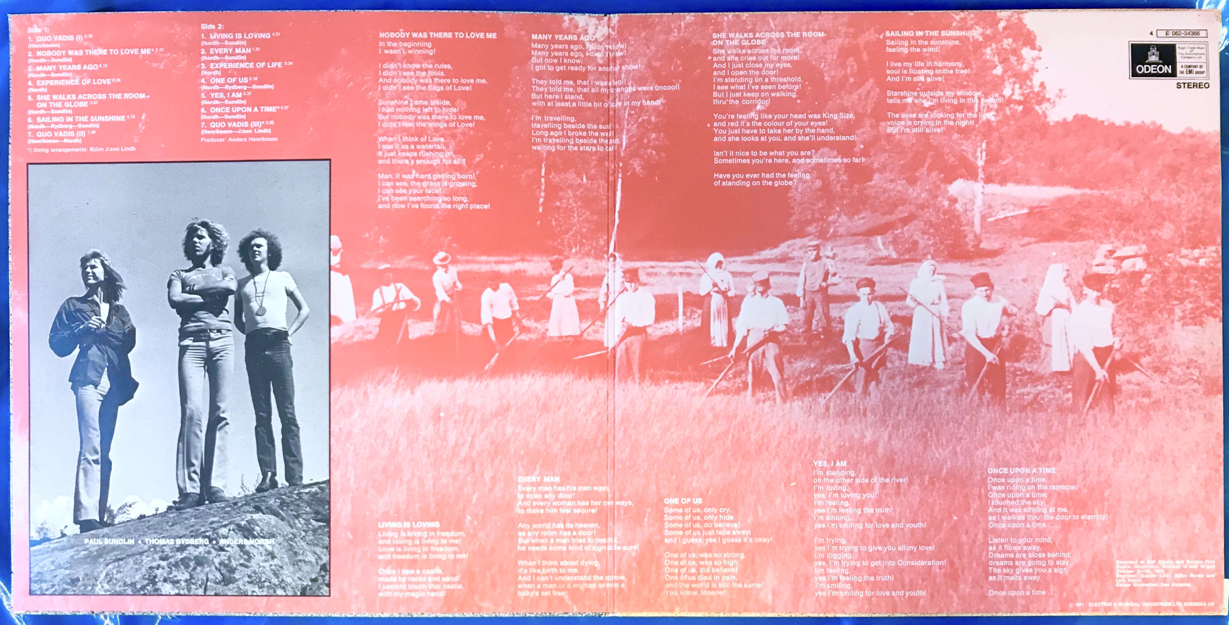LIFE -"same" Swe-orig LP 1971 ENGELSK version - 3