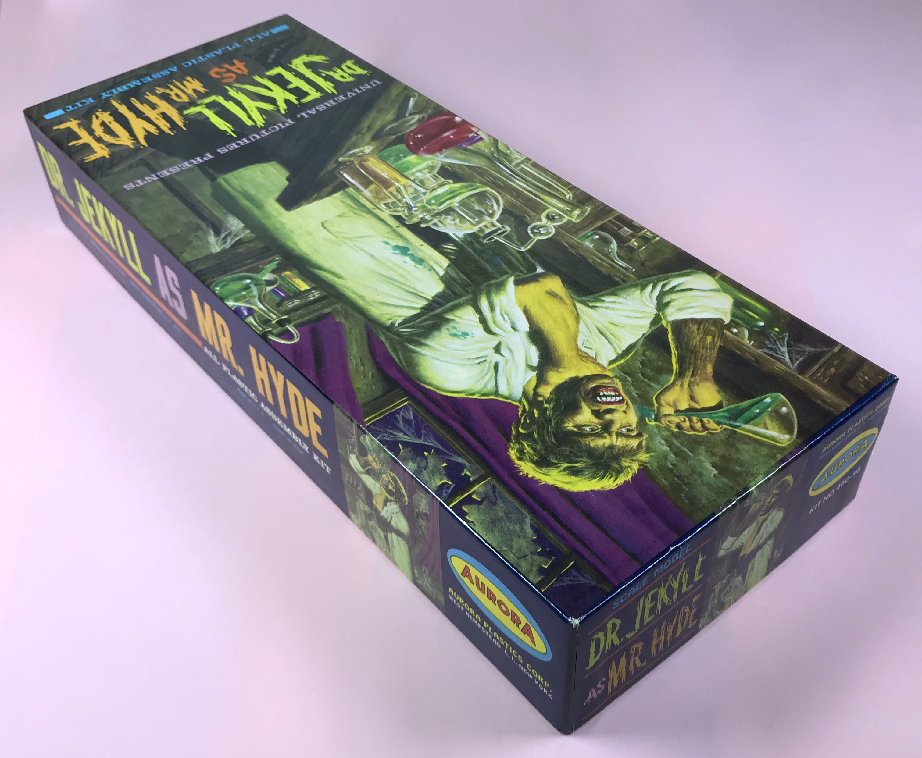 DR. JEKYLL som MR. HYDE - AURORA byggmodell 1964 - 2