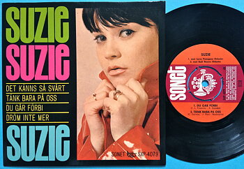 SUZIE - Det känns så svårt +3 Swe EP 1965