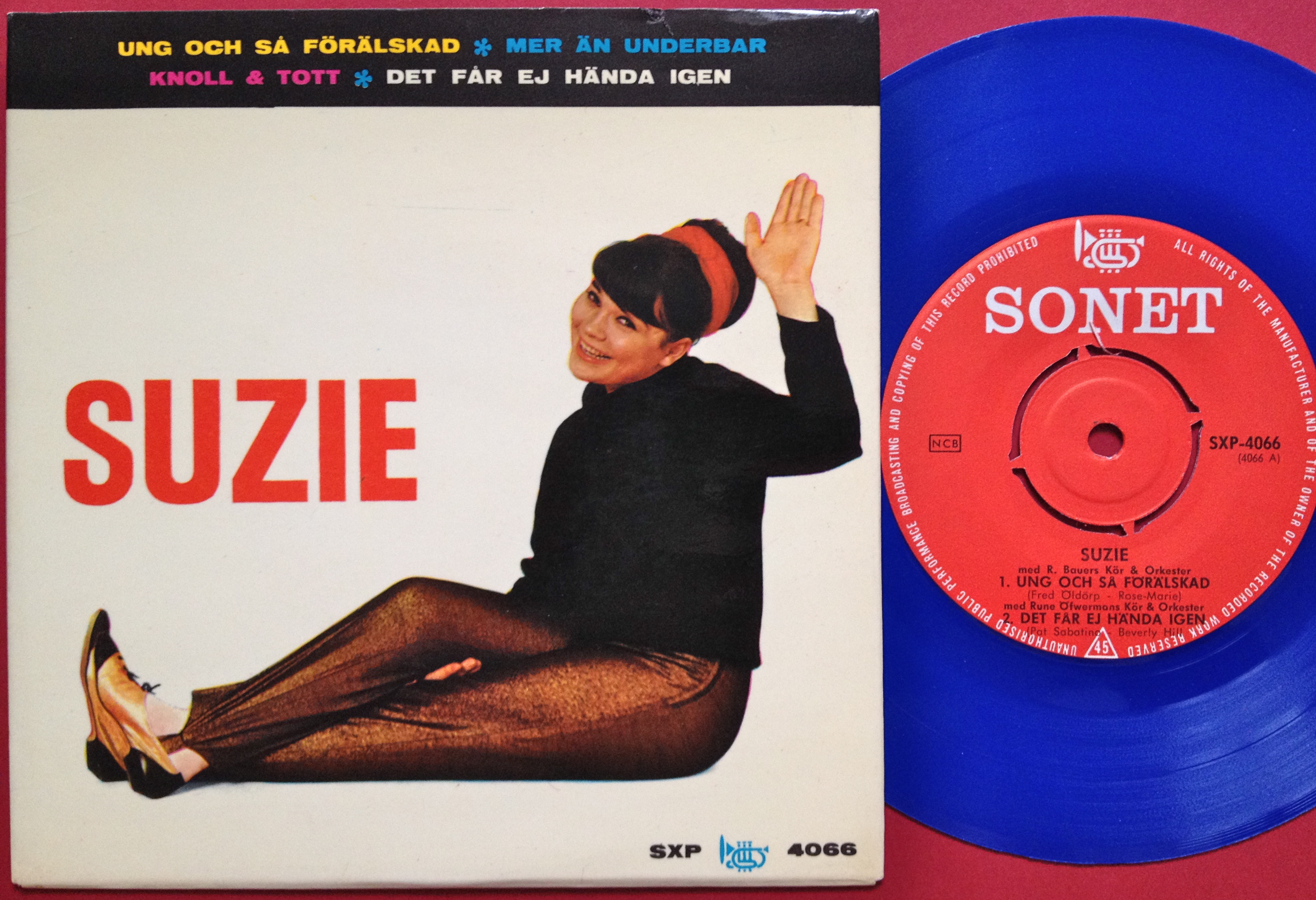SUZIE - Ung och så förälskad +3 Swe EP 1965