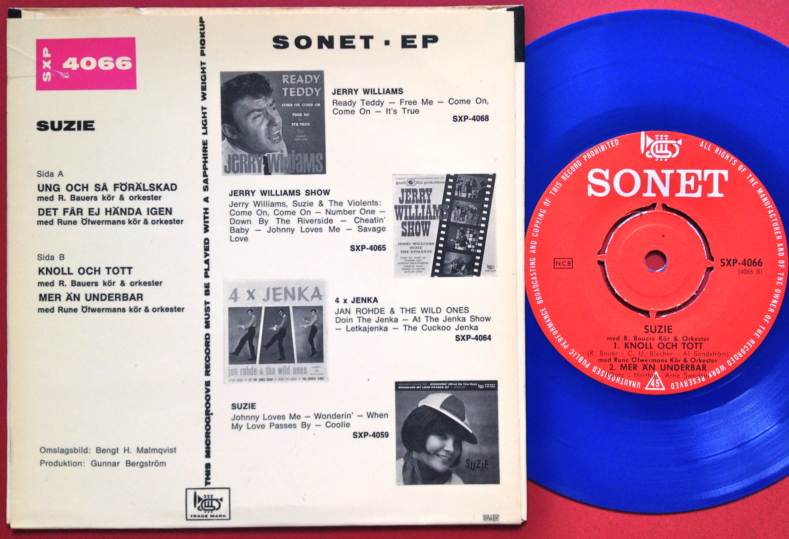 SUZIE - Ung och så förälskad +3 Swe EP 1965 - 2