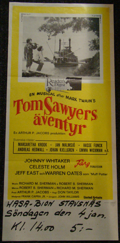 TOM SAWYER (1973)