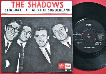 SHADOWS - Alice in Sunderland Swe PS 1965