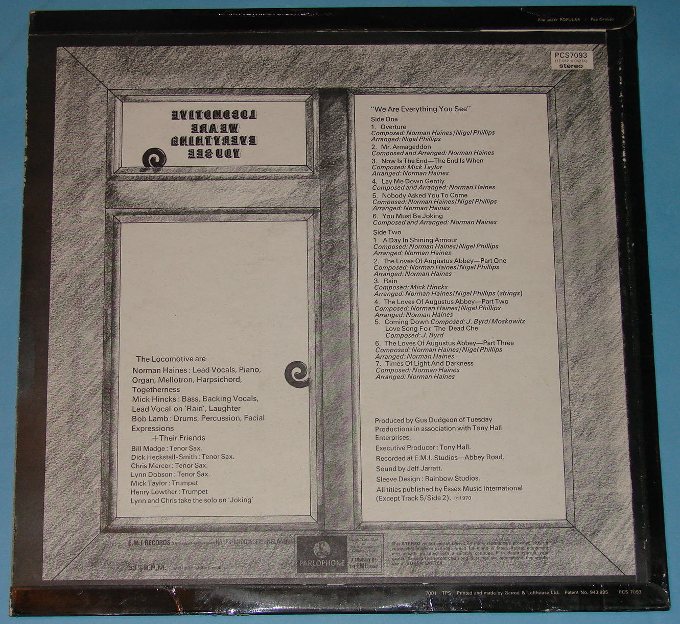 LOCOMOTIVE - We are everything you see UK-orig LP 1970 - 2