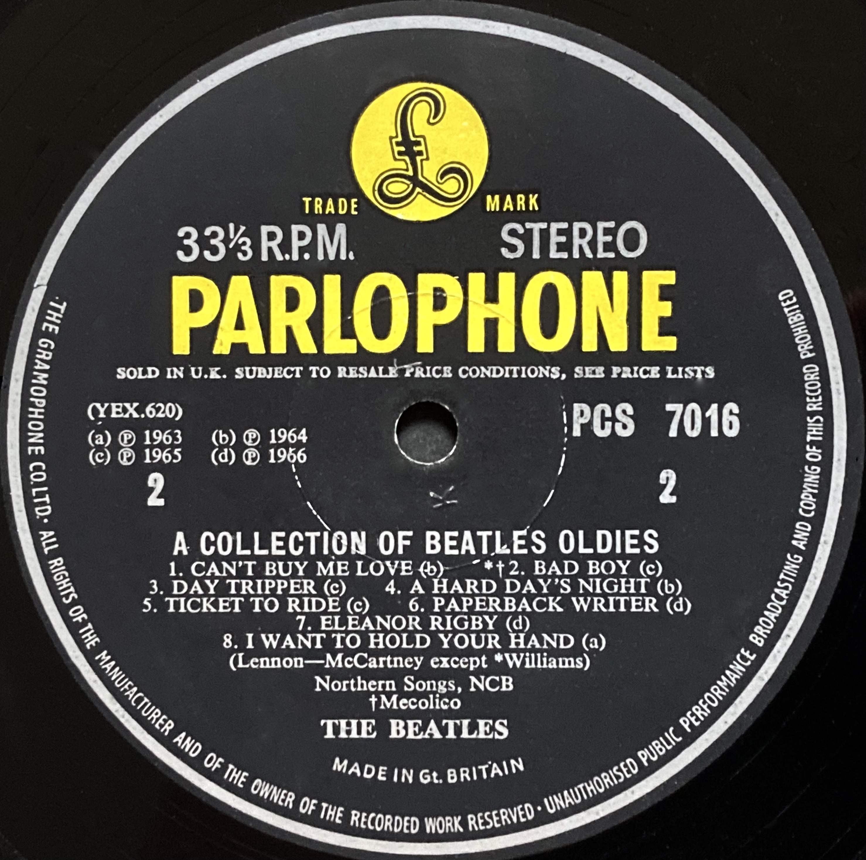 BEATLES - A Collection of Oldies UK-orig Stereo LP 1966 - 4