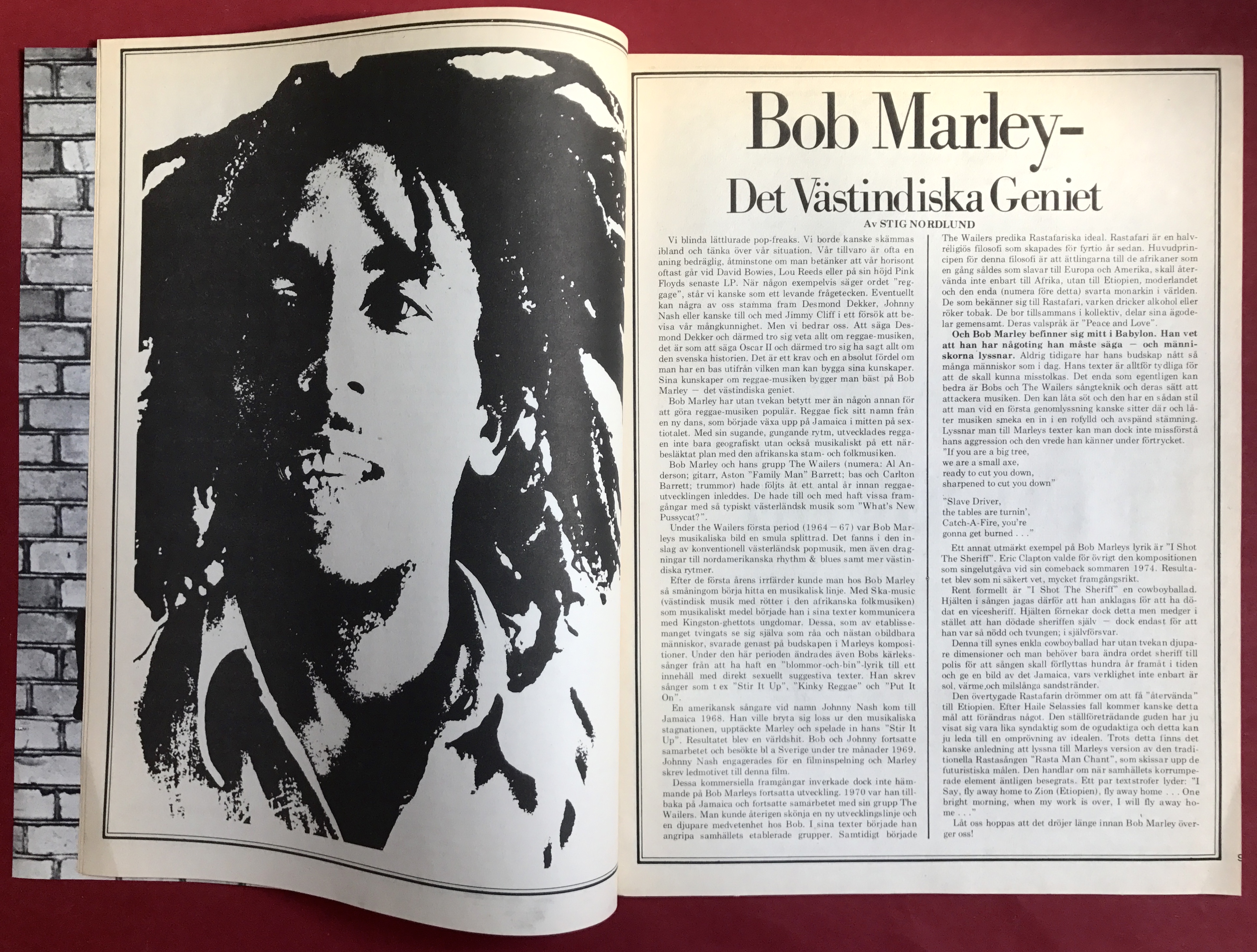 ÖVERROCK No 3 1975 - ELVIS omslag - 2
