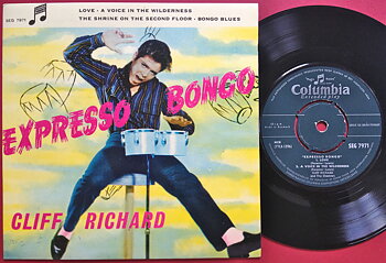 CLIFF RICHARD & SHADOWS - Expresso bongo Dansk EP 1960