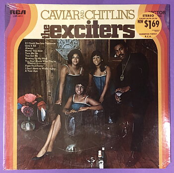 EXCITERS - Caviar & chitlins US-orig LP 1969 STILL SEALED!