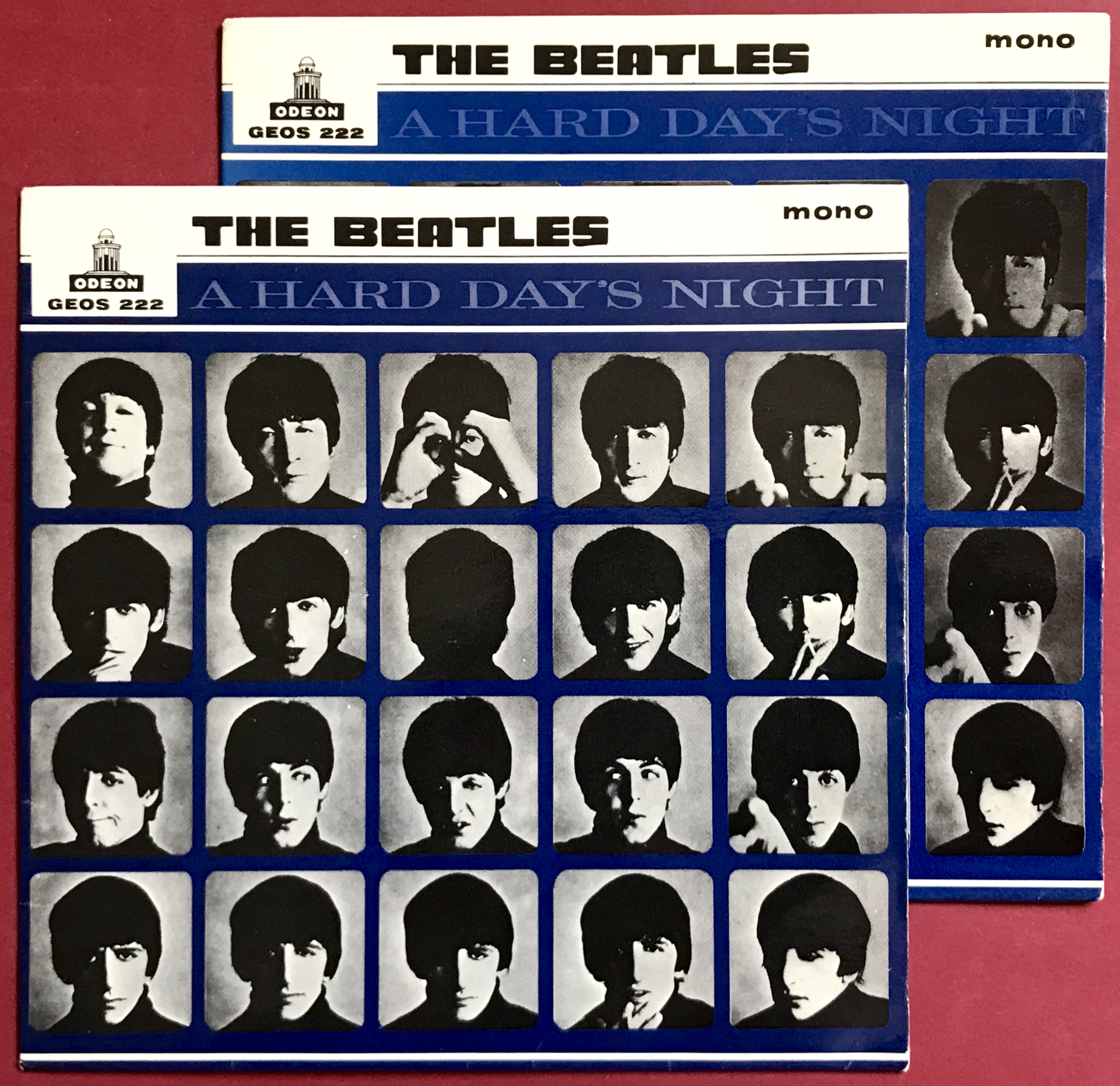 BEATLES - A hard days night +3 Felmatch Swe EP 1964 - 5
