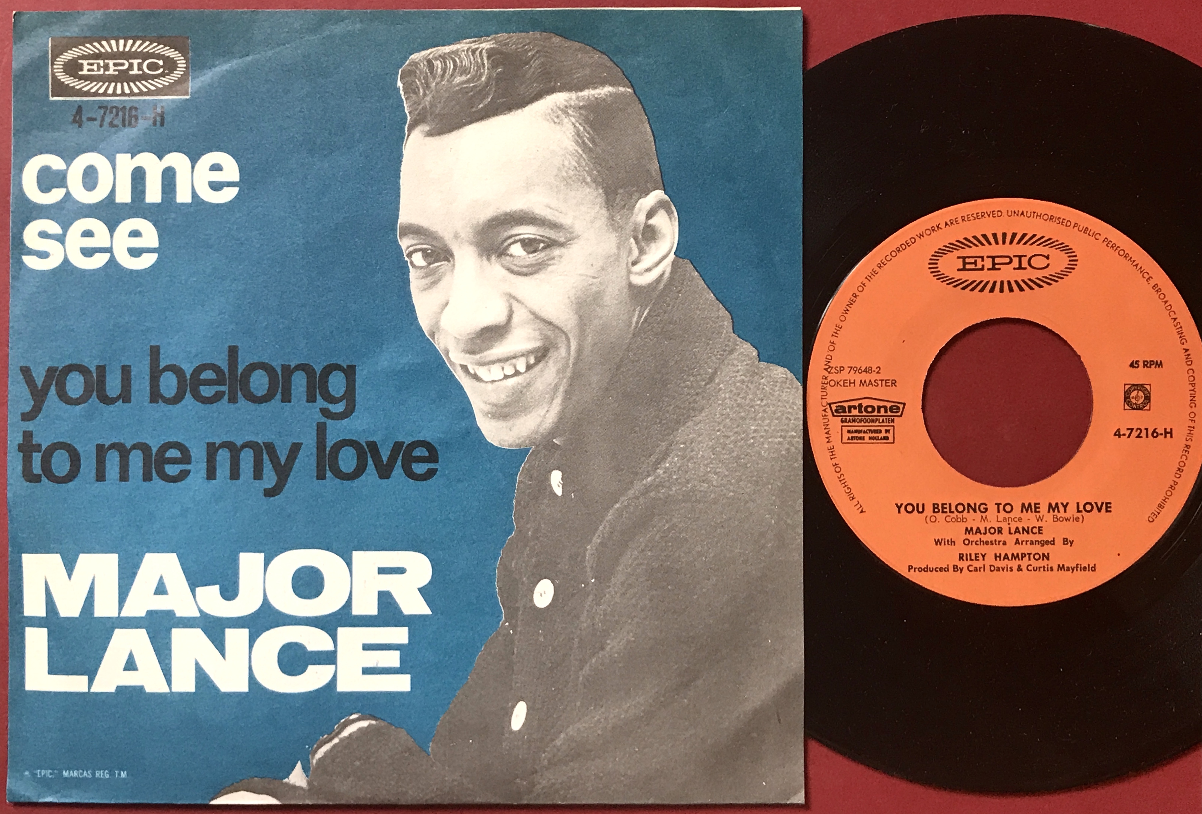 MAJOR LANCE - Come see Holl PS 1965 - 2