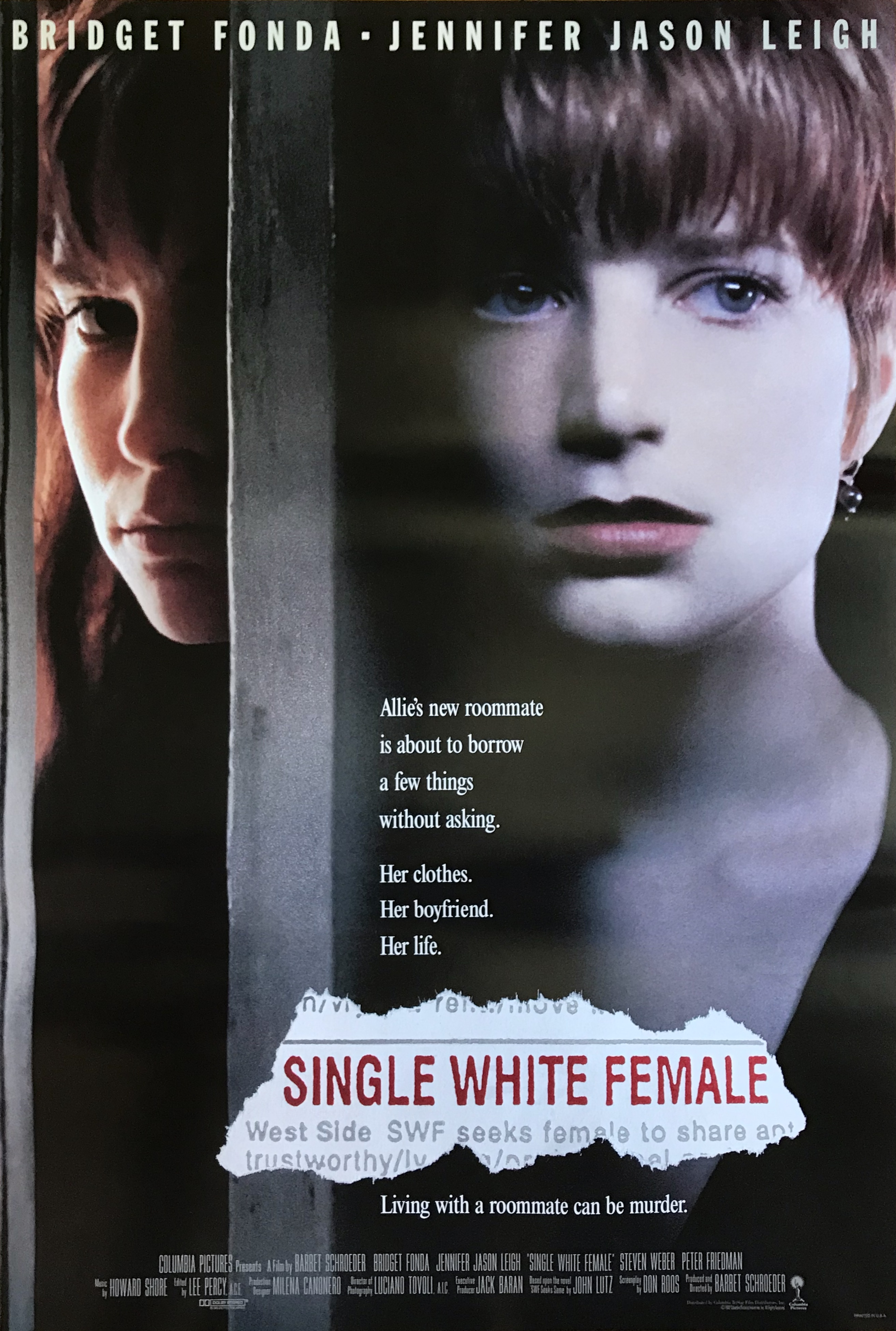 ENSAM UNG KVINNA SÖKER (1992)