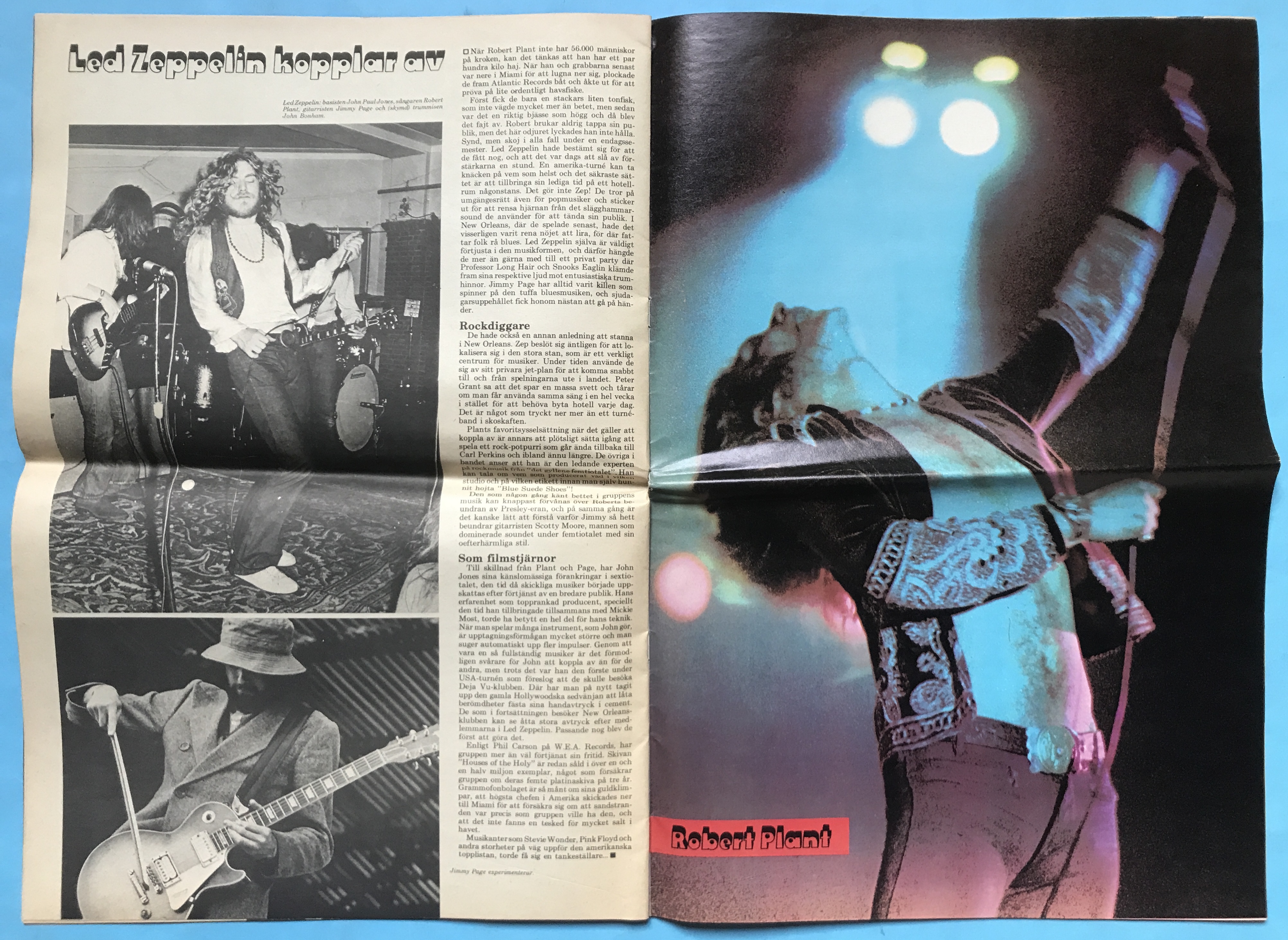 ZONK - Nr 1 1973 LED ZEPPELIN omslag - 6