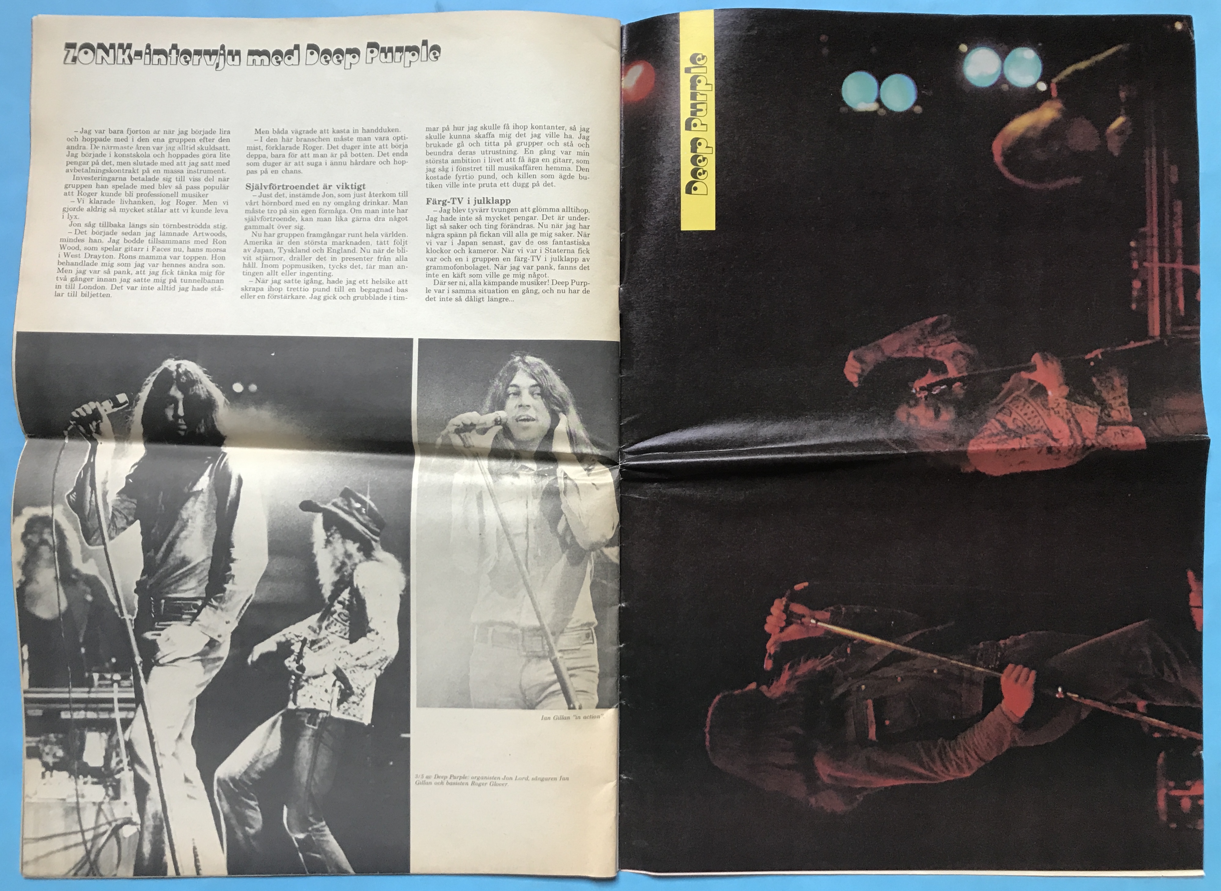 ZONK - Nr 1 1973 LED ZEPPELIN omslag - 8
