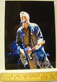 Bragg, Billy - Autograph on photo