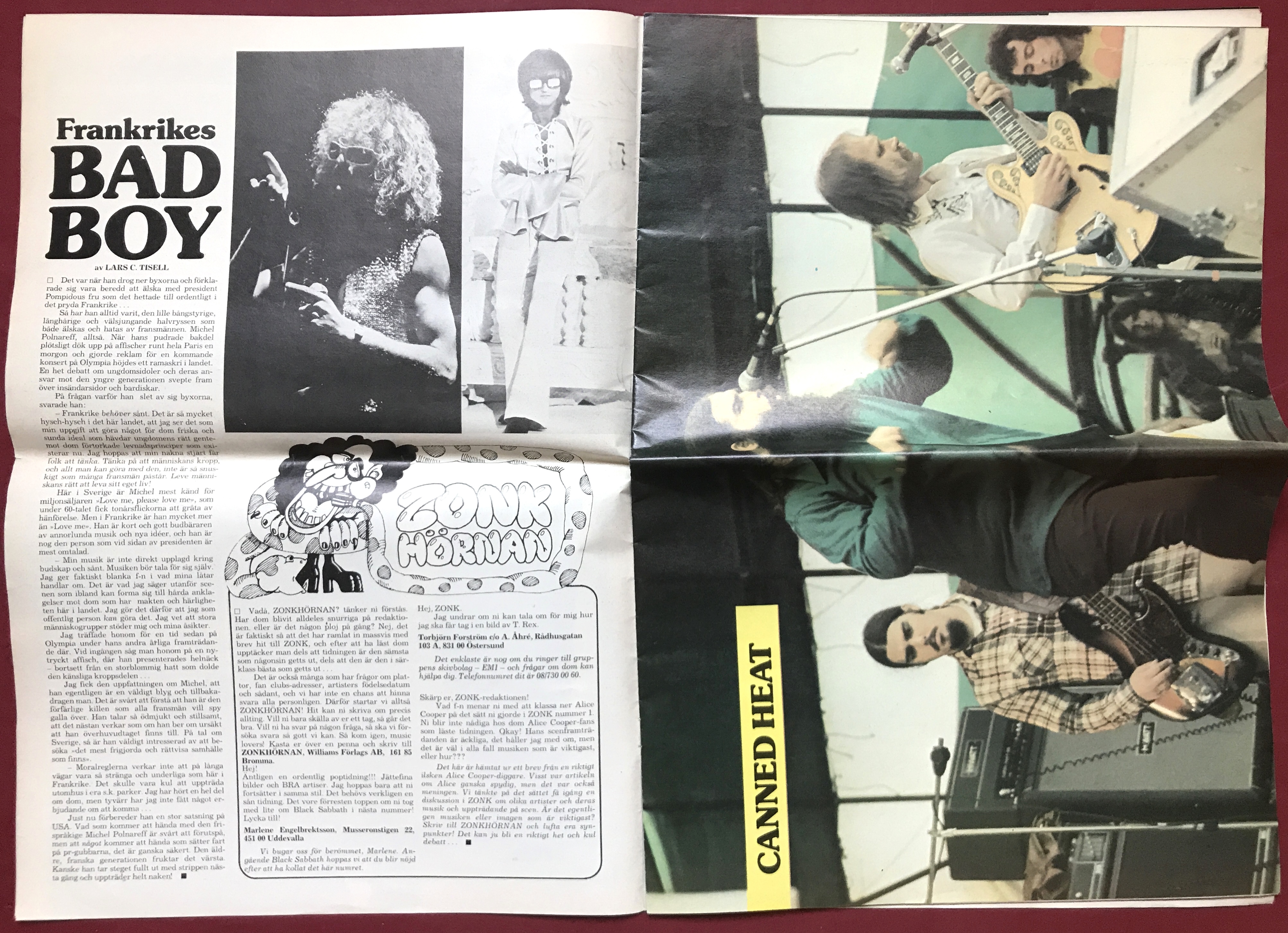 ZONK - Nr 3 1973 MICK JAGGER omslag - 5