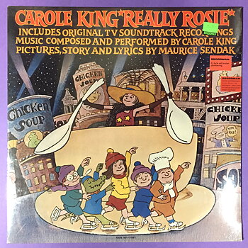 CAROLE KING - Really Rosie US-orig LP 1975 OÖPPNAD!