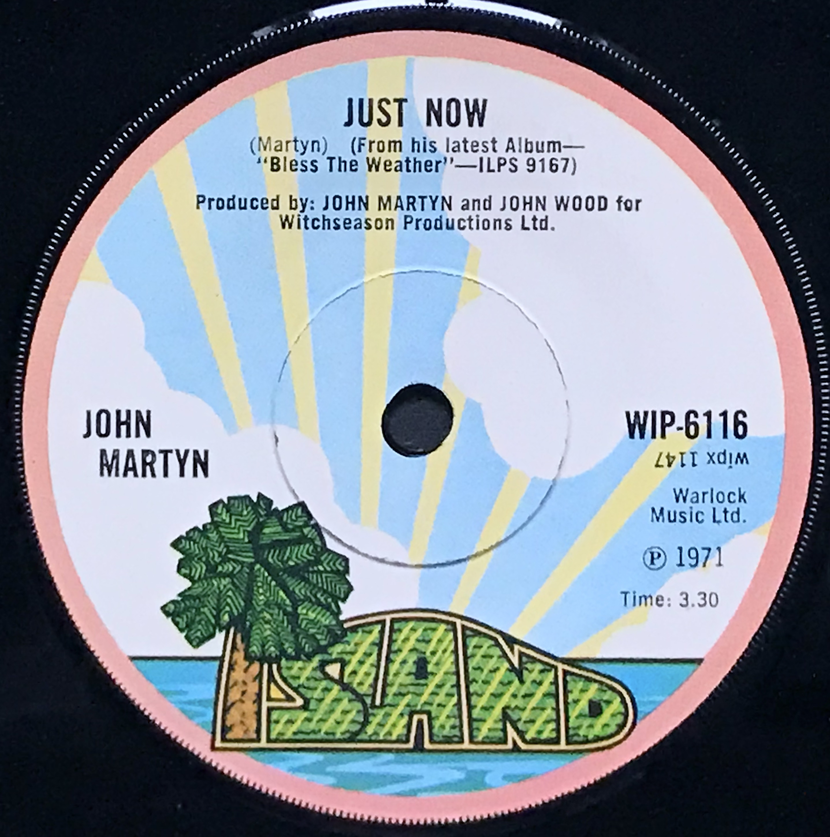 JOHN MARTYN - May you never UK 45 1971 - 2