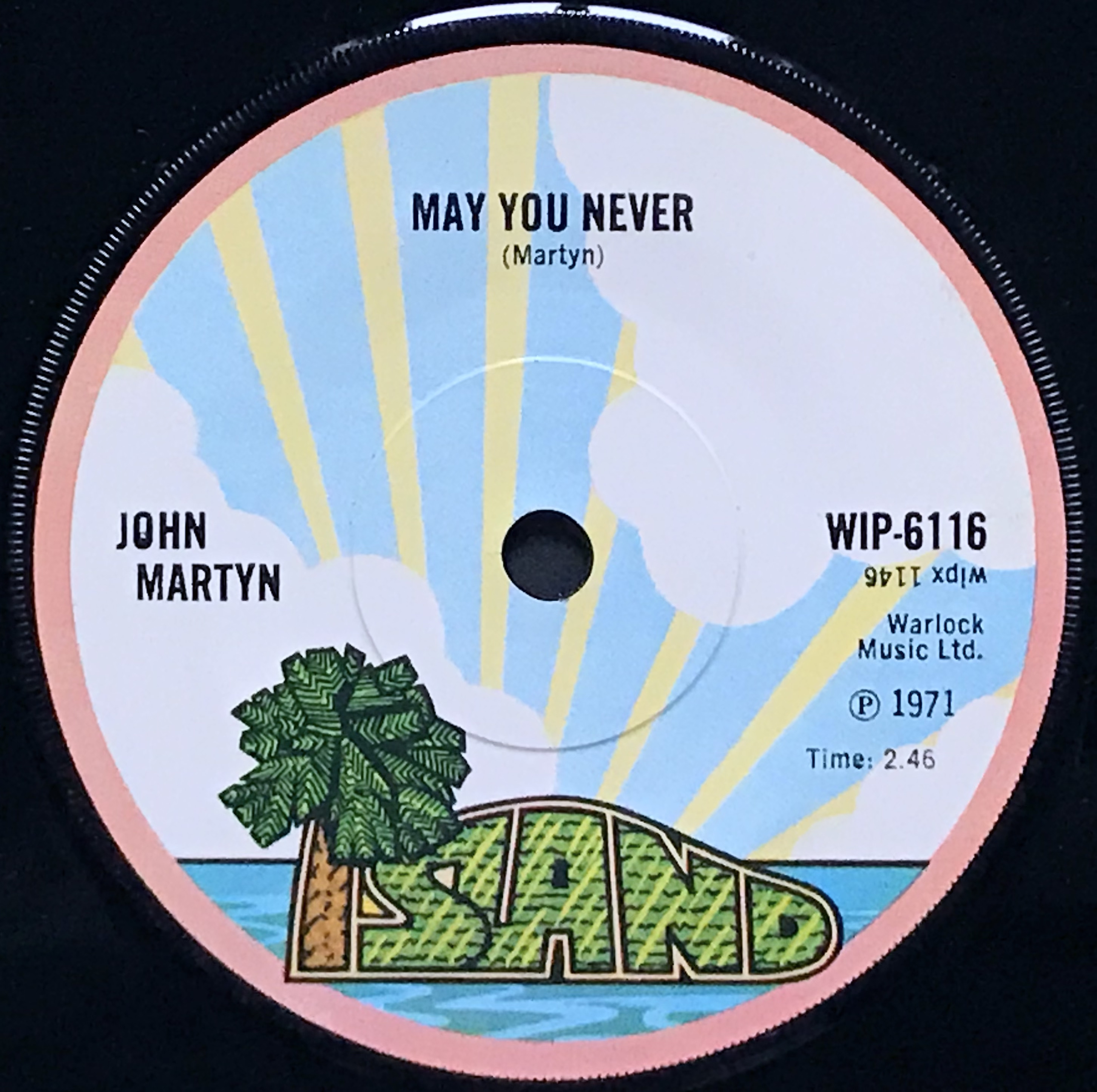JOHN MARTYN - May you never UK 45 1971