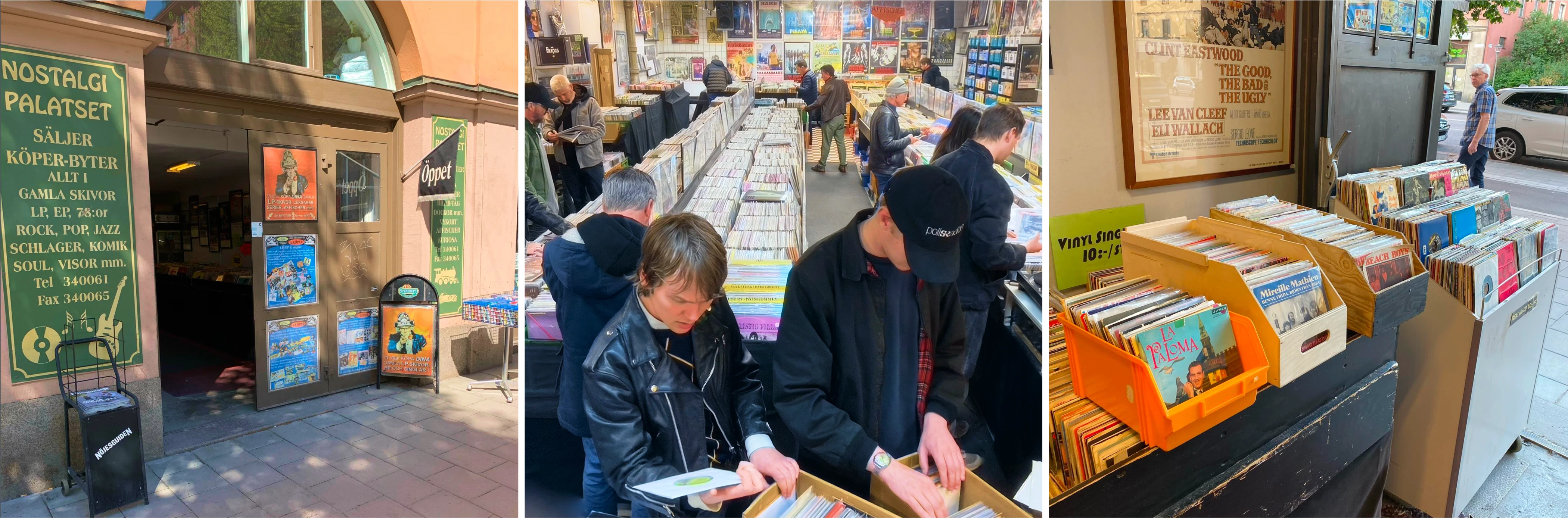 Photos of our store in Stockholm.