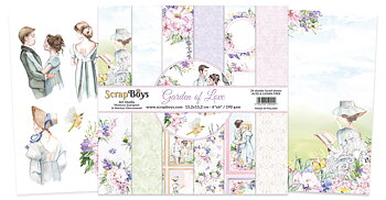 Scrapboys -garden of love 8x8"