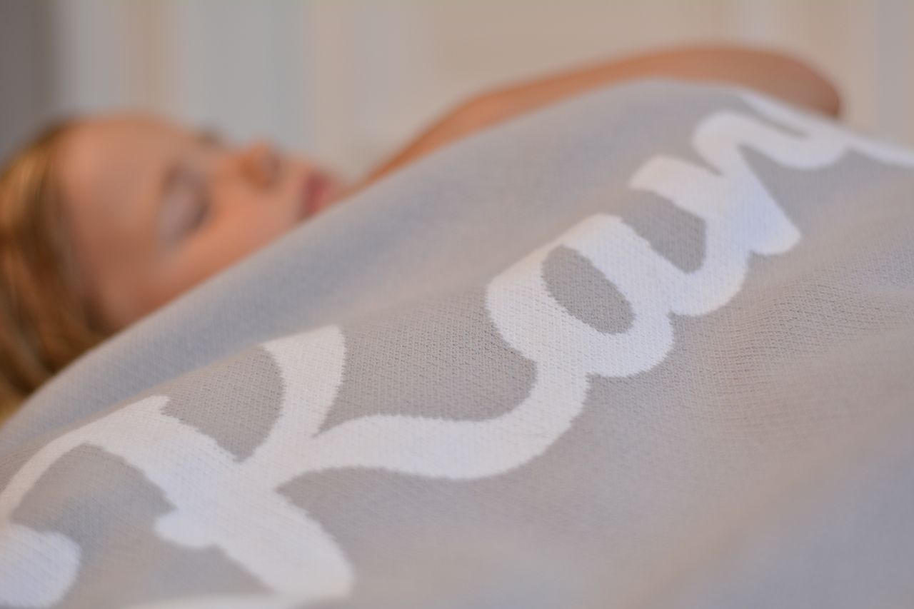 Vauvan peitto nimellä XL, yksivärinen ilman kuviota - 8