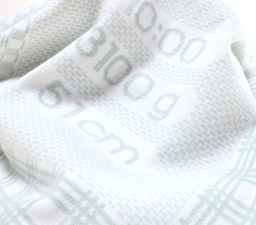 Manta para bebé personalizada con el signo de la estrella. Peso. - 7
