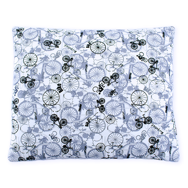 Cotton pad with dedication and bikes - 2