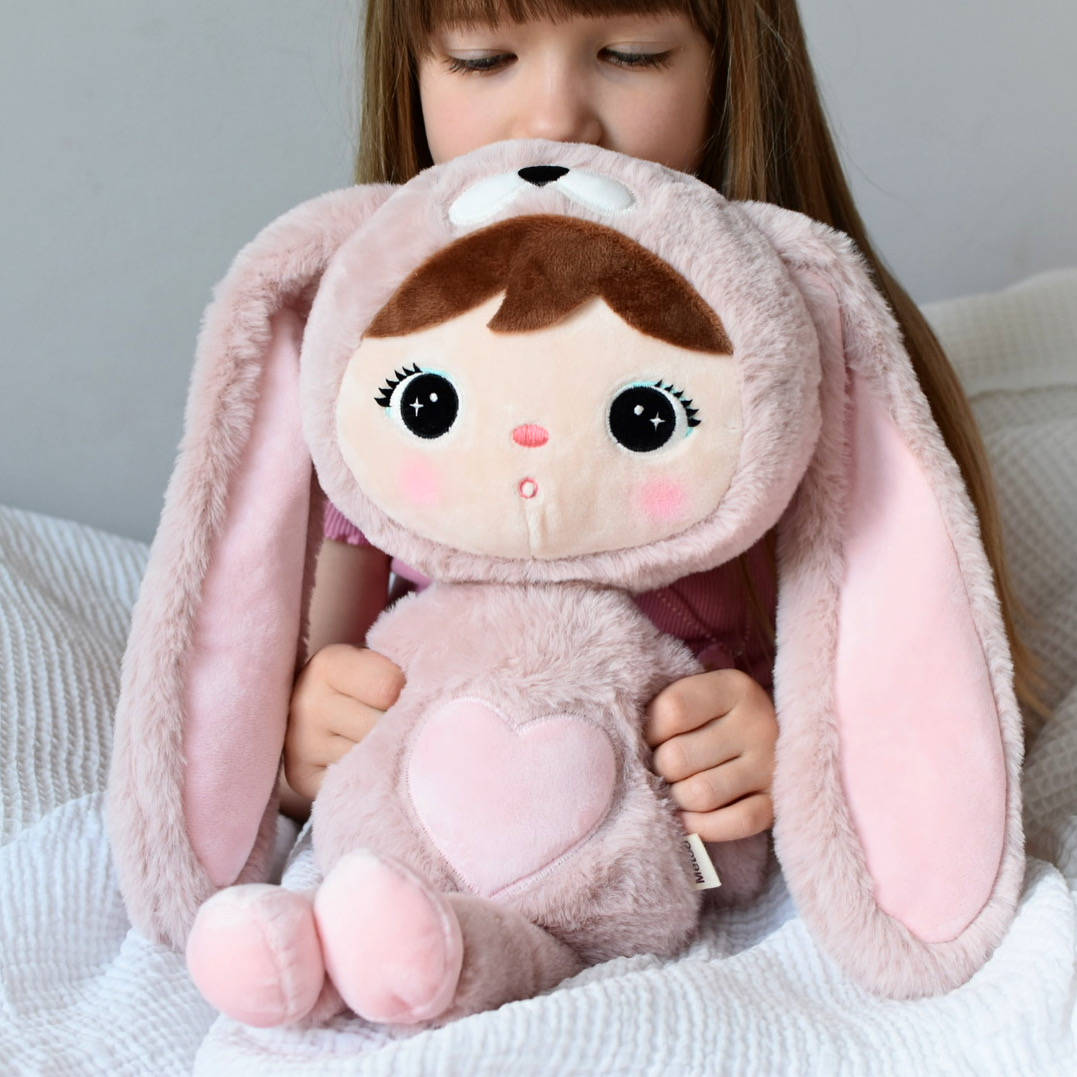Pink Rabbit 70 cm- doll with the child's name  - 3