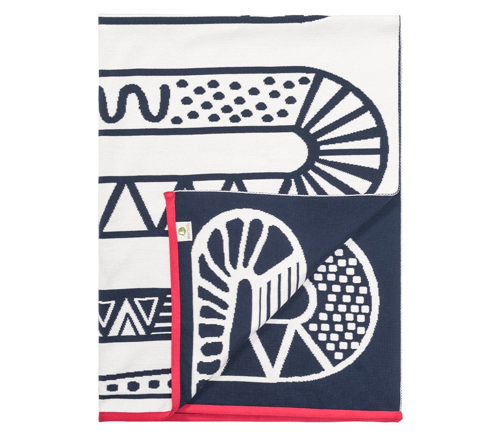 Baby blanket 140 cm  x 190 cm. Snake  - 6