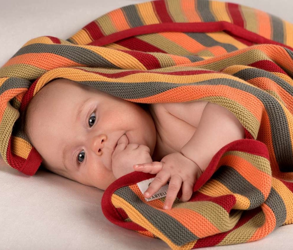 Baby filt HIPIS röd