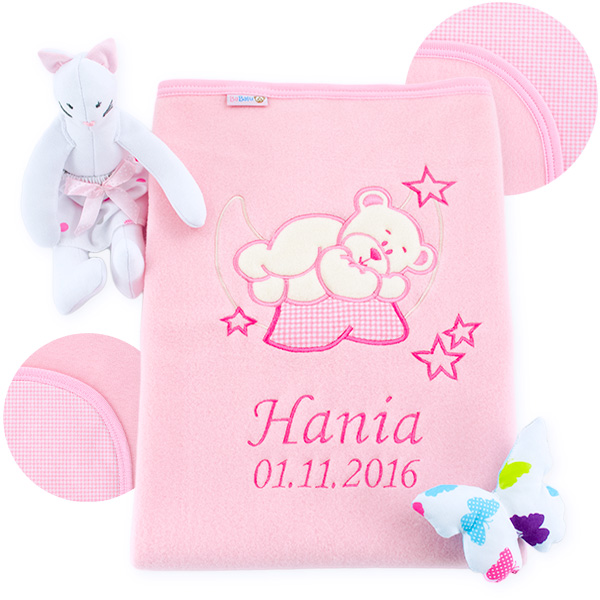 Polar-bomuld tæpper med dedikation