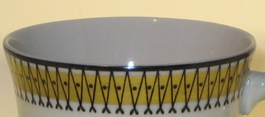 Mokkakuppit ja alusvadit, 6 kpl, Medina  - 2