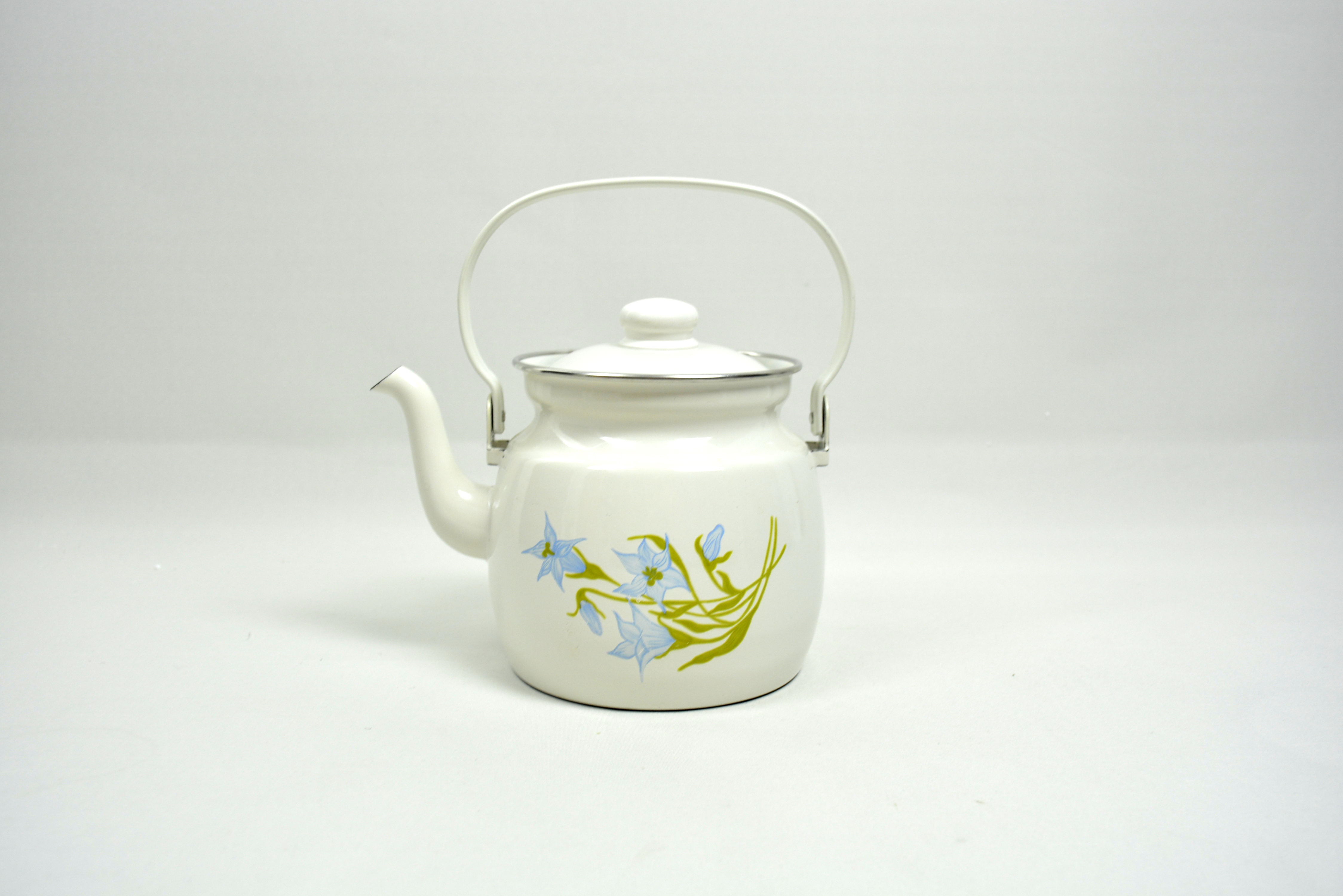 Kahvi, vesipannu, 1,5 l, emali, Sinikello