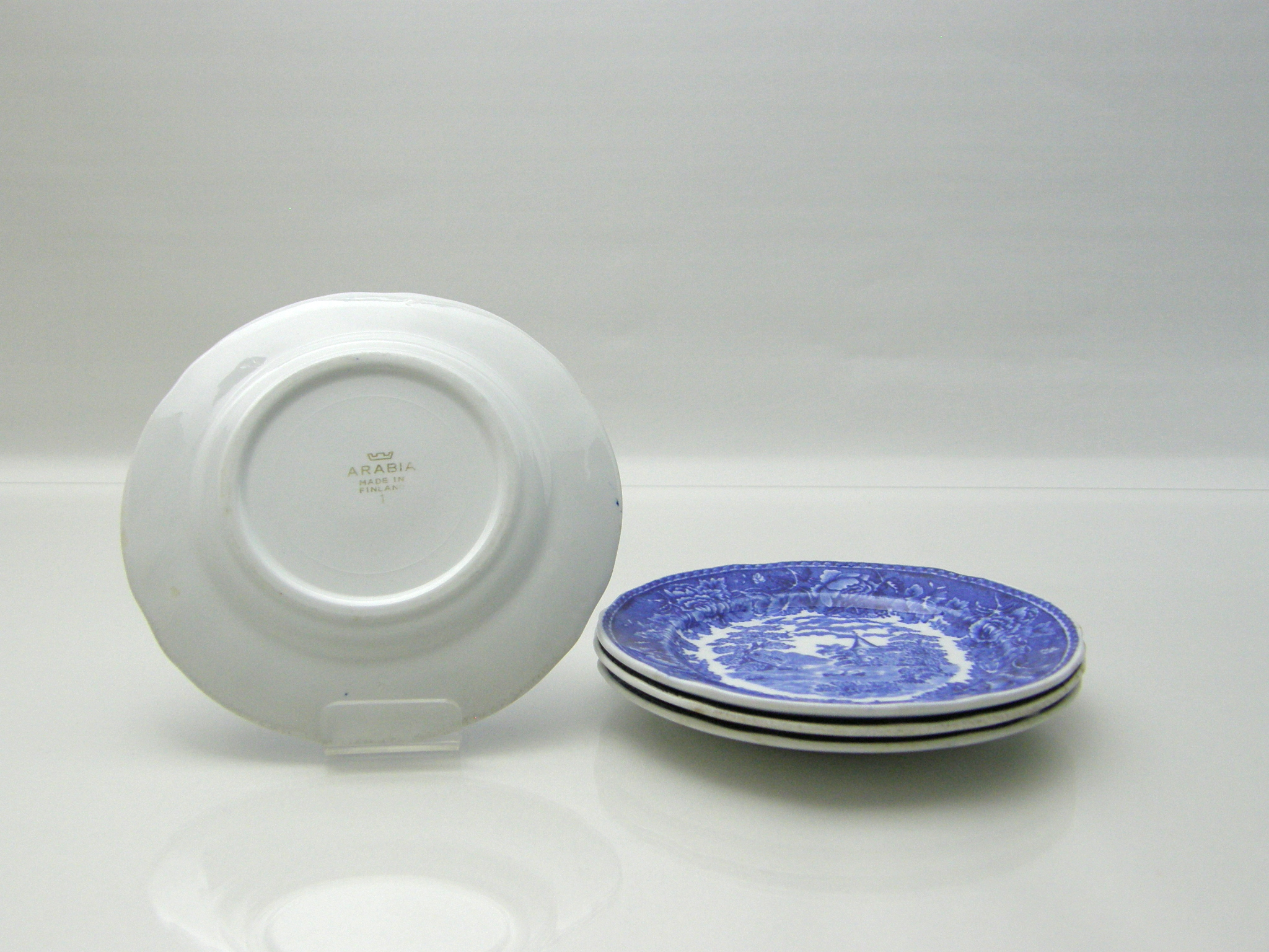 Leipälautaset, 4 kpl, Maisema, RR - 2